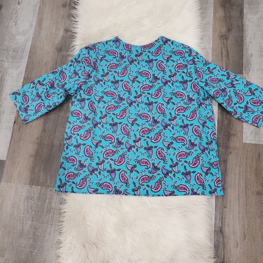 Blair cotton paisley bundle of 2 tops new - Picture 2 of 13